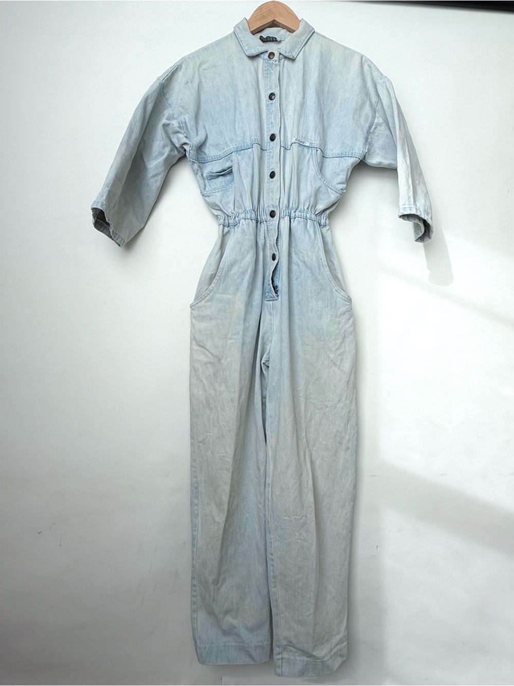 ideas denim jumpsuit